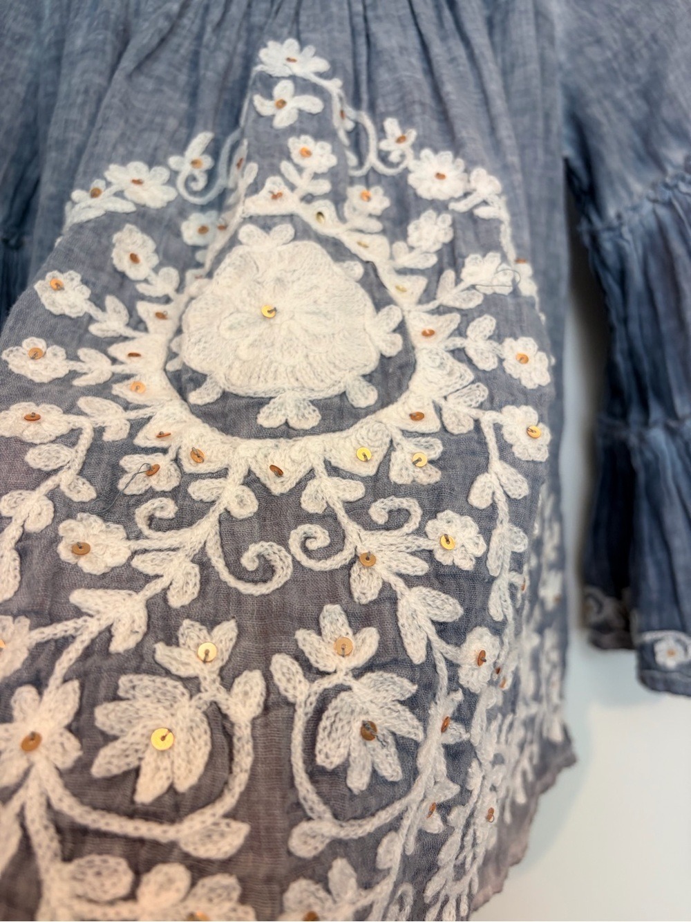 Ruby Yaya Embroidered Boho Top – - Picture 5 of 9